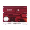 Швейцарська картка Victorinox Swisscard Lite Red 0.7300.T