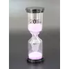 Пісочний годинник "Коло" скло + пластик 20 хвилин Бузковий пісок