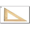 Треугольник деревянный 16смх45смх45см (в блоке 50шт)Мицар