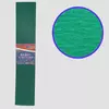 Креп-папір 110%, зелений 50*200см, засн.50г/м2, заг. 105г/м2