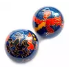 Масажні кульки Баодинга в емалі Дракон + Фенікс