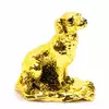 Собака кам'яна крихта "золото" (8,5х8х5 см)