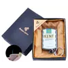Запальничка-брелок в подарунковій коробці KENT (Гостре полум'я) №XB-8-3