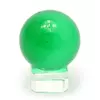 Кришталева куля на підставці зелений (4 см)