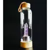 Пляшка для води з кристалом 550мл. Аметист