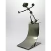 Техно-арт "Скейтбордист" метал (26х13х13 см)(Q200)