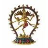 Бронзова статуетка Шива Натарадж з інкрустацією камінням