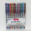Набір гелевих ручок Goldex Glow Gel Metalic #894 Індія 1,0 мм 10кол