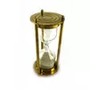 Пісочний годинник з бронзи на 1 хвилину 15 секунд. ( d-4.4 см h-9.3 см)