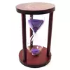Годинник пісковий 15 хв фіолетовий пісок (14,5х9х9 см)