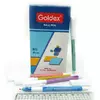 Ручка масляна Goldex Granite Індія Blue 0,7 мм з грипом, 50шт/карт.уп., mix