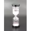 Пісочний годинник "Коло" скло + пластик 30 хвилин Рожевий пісок