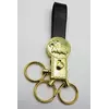 Брелок для ключів зі шкіряним ремінцем "Стрази" 19387 D