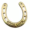 Підкова бронзова "Good luck" (10,5х10,5 см) (Naal Good Luck big Holes)