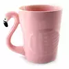Чашка керамічна "Рожевий Фламінго" (10х10х8 см) (350 мл.)