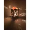 Соляна лампа з гімалайської солі "Сяючий ОМ" (21х10,8х10,8 см)