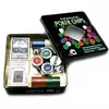 Покерний набір (2 колоди карт, 100 фішок) (19,5х20,5х5 см) (вага фішки 4 гр. D-39 мм)