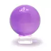 Куля кришталева на підставці фіолетова (d-11 см)