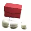 Масажер нефрит "Кулі Венери" вагінальні у футлярі білі (13х7х6 см)