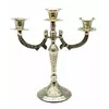 Підсвічник на 3 свічки "Срібло" (25х24,5х10,5 см)(Candle Stand 3C Nkl)