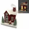 Декор новорічний Будиночок LED 3D фігура "Різдво" 13х12,5х9см, 1шт/етик.