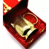 Кружка бронзова позолочена 0,5 л. (15х14,5х10 см)(Velvet Box Beer Mug small GOLD)