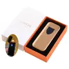 USB запальничка в подарунковій коробці LIGHTER №HL-134 Gold
