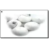 Набір ялинкових кульок "White" 5см, 6шт, OPP 1шт/етик
