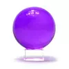 Куля кришталева на підставці фіолетова (6 см)