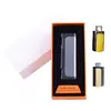 USB запальничка в подарунковій упаковці Lighter (Спіраль розжарювання) №HL-35 Black