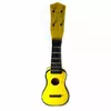 Гітара "Укулеле" дерев'яна жовта (38х12х4 см)
