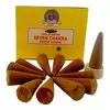 Seven Chakra Dhoop Cone (Сьома Чакра) (Satya) 12 конусів в упаковці