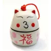 Щасливий кіт - керамічний дзвіночок №6