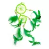 Ловець снів зелений (d-6 см d-5см h-32 см)