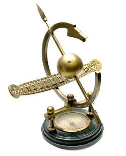 Сонячний годинник з компасом (34х36х35 см)(ARMILLIARY SUNDIAL/COMPASS)