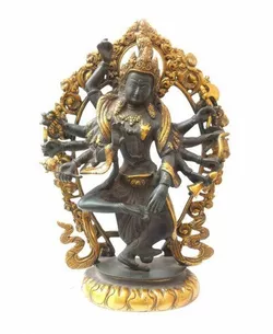 Бронзова статуетка Авалокітешвара
