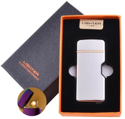 USB запальничка в подарунковій коробці LIGHTER №HL-114 White