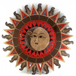 Дзеркало мозаїчне "Сонце і Місяць" (d-60 см)