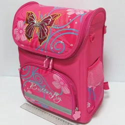 Рюкзак коробка "Метелик" 15,5", посилена спина