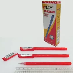 Ручка гелевая Wiser "Choice" 0,6мм красная