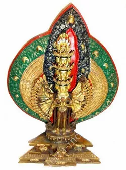 Статуетка з позолотою Непал Авалокітешвара Непал Авалокітешвара