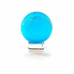 Кришталева куля на підставці блакитний (5 см)