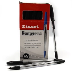 Ручка кулькова "Luxor" "Ranger" 0,8 мм чорн.