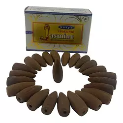 Natural Jasmine Backflow Cones (Жасмин) (Satya) 24 конуса в упаковці