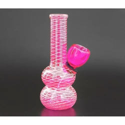 Бонг скляний PGWP-103 Рожевий 6*4,5*11,5см.