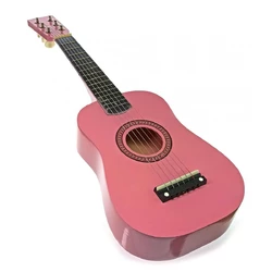 Гітара дерев'яна рожева (57,5х19,5х6,5 см)