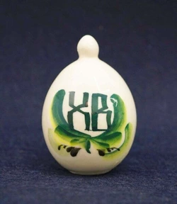 Фигурка керамическая Кольорове мале пасхальне яйце