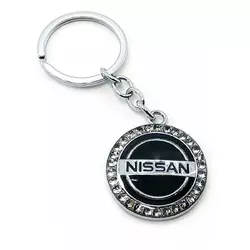 Брелок автомобильный (U)"Nissan" черный