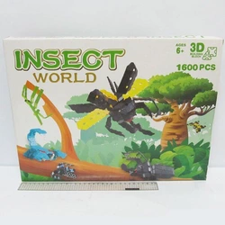 Конструктор пластик 3D "Світ комах" 1600д