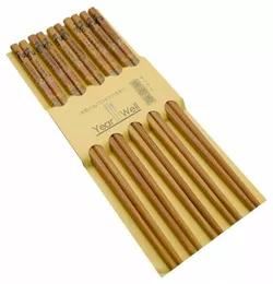 Палочки для еды деревянные комплект из пяти пар №23